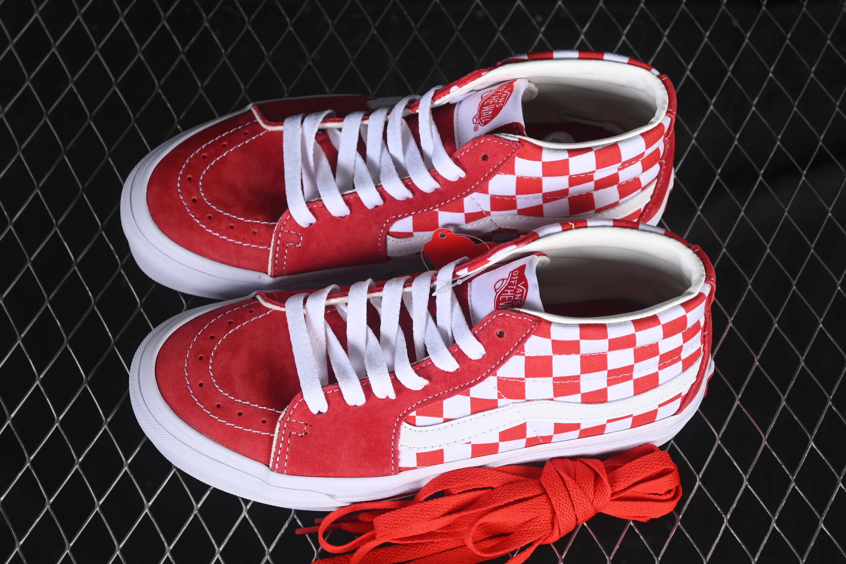All categories Vans Vans series Vans Mid Vans Sk8-Mid Vans Zhongbang casual skateboard shoes VN0A5JMFBRC